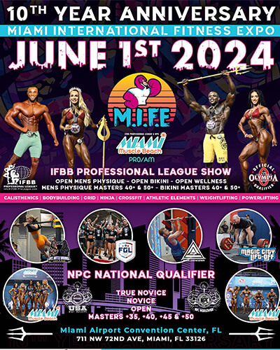 NPC IFBB Pro League Miami Muscle Beach Pro/Am