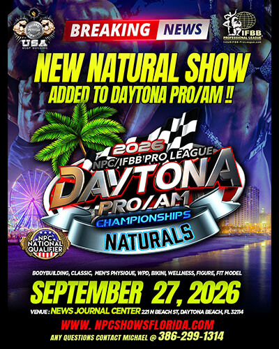 NPC Daytona Naturals Championships