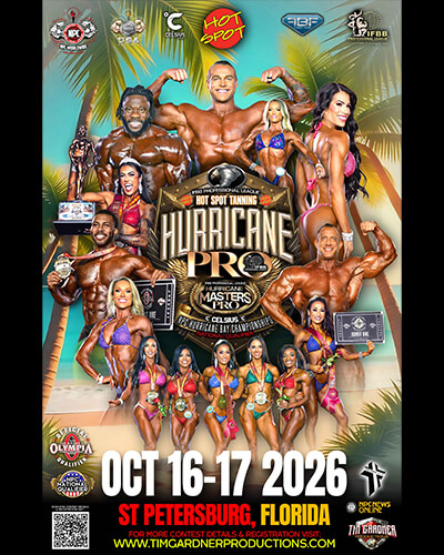 NPC IFBB PRO LEAGUE Hurricane Bay