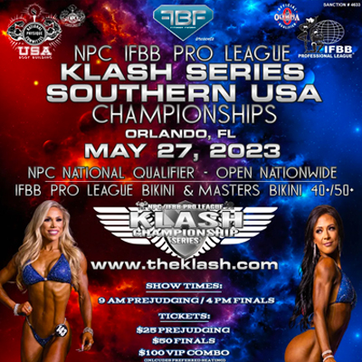 NPC IFBB Pro League Klash Series Southern USA