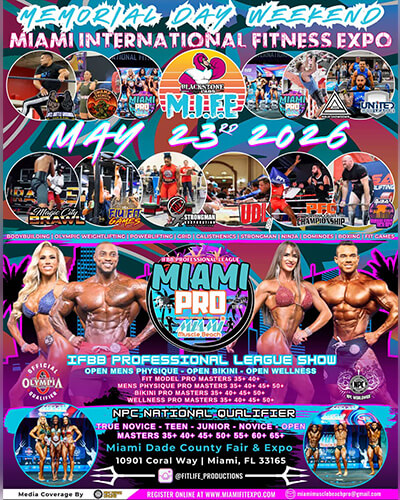 IFBB Miami Pro & NPC Miami Muscle Beach