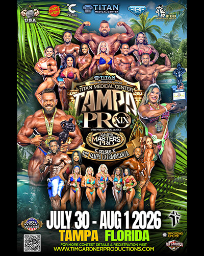 IFBB PRO LEAGUE TAMPA PRO & NPC Tampa Extravaganza