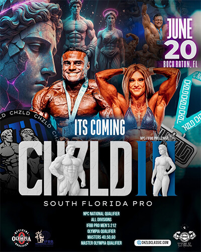 NPC IFBB PRO LEAGUE SOUTH FLORIDA CHZLD PRO