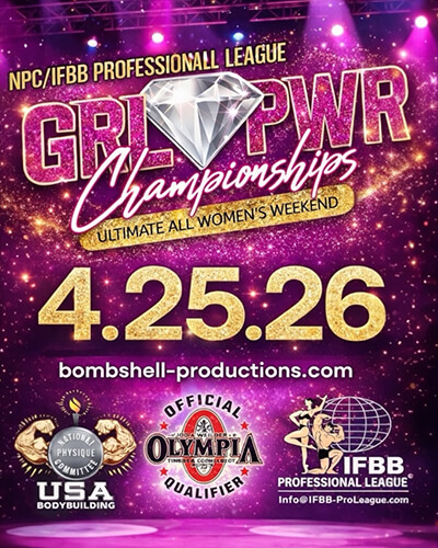 NPC IFBB Pro League GRL PWR